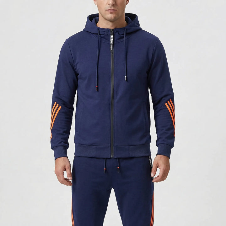 Straxon - Zip-Up Hoodie And Jogger Set