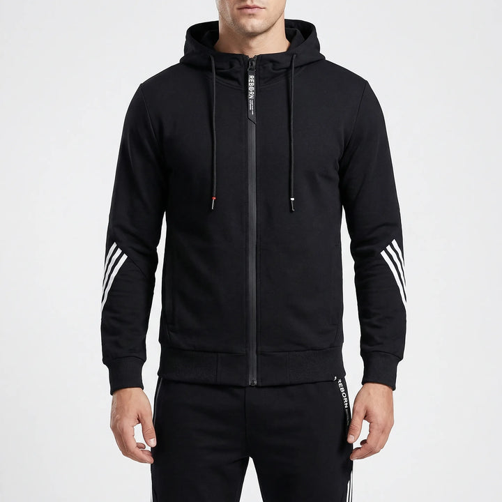 Straxon - Zip-Up Hoodie And Jogger Set