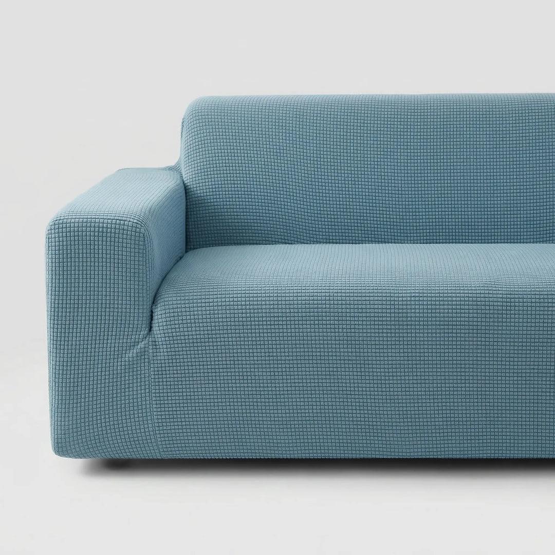 Stretchova - Textured Stretch Sofa Cover With Grip Backing