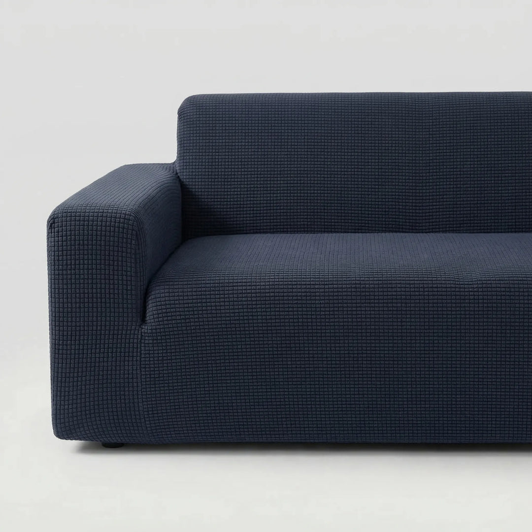 Stretchova - Textured Stretch Sofa Cover With Grip Backing