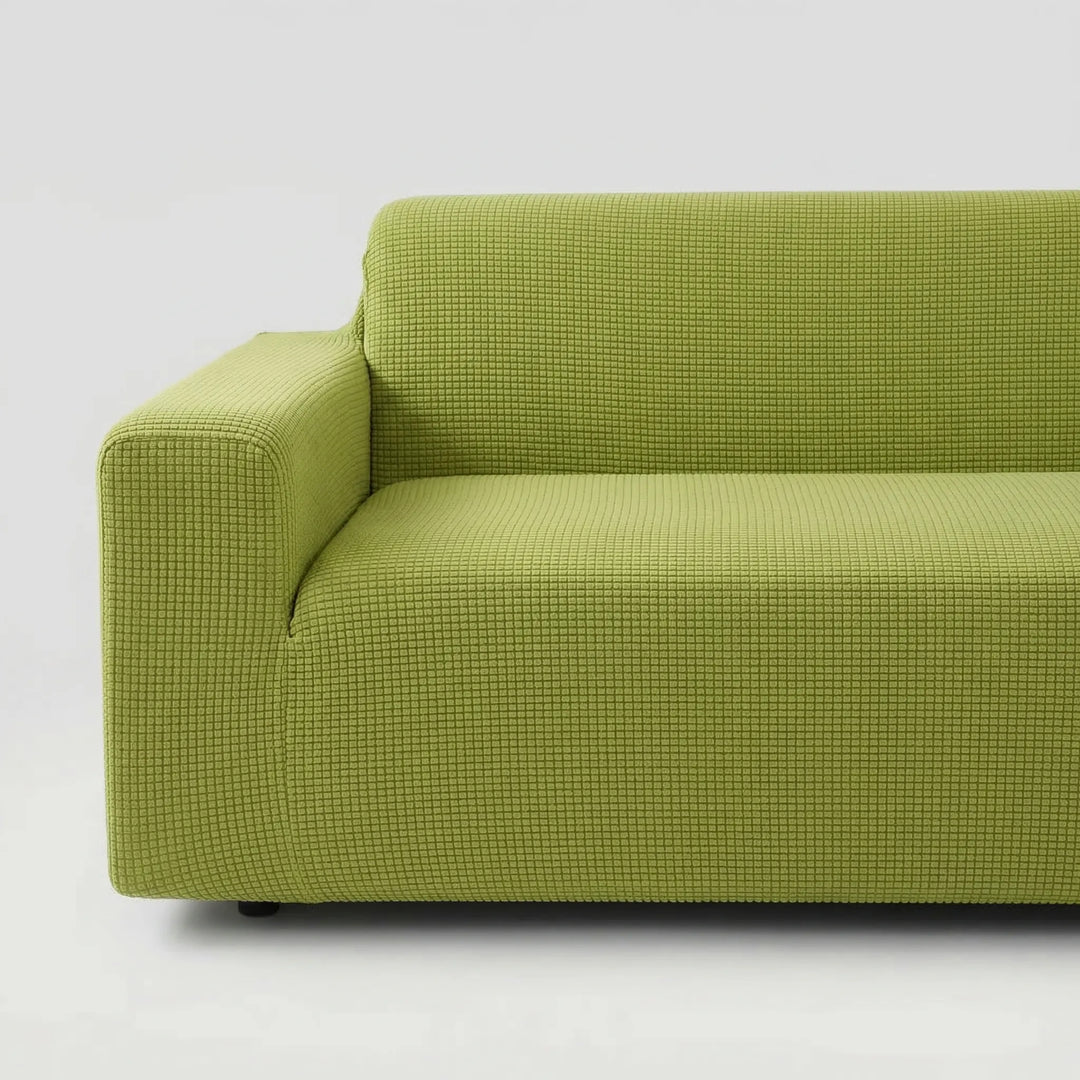 Stretchova - Textured Stretch Sofa Cover With Grip Backing