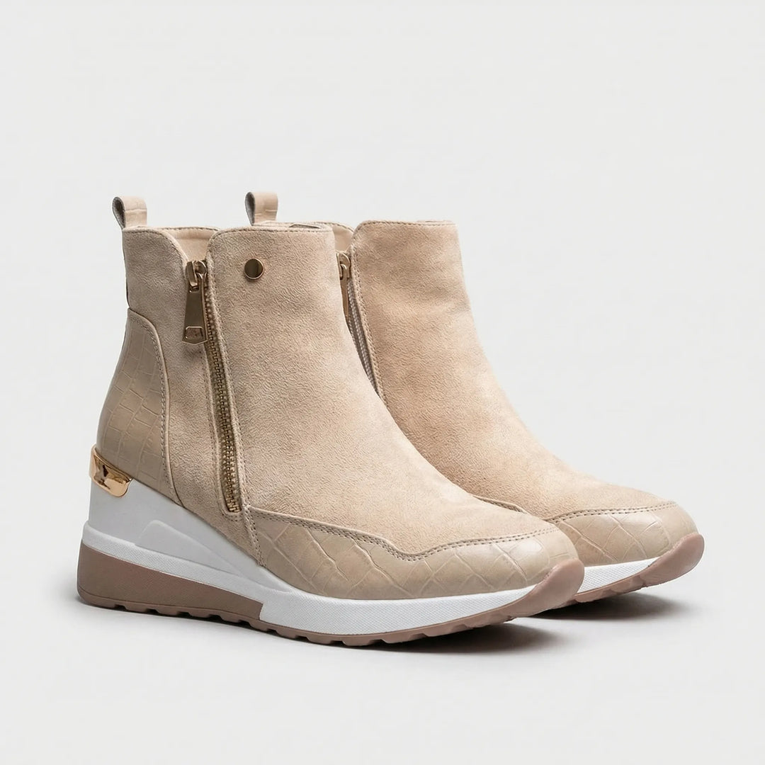 Strexia - Wedge Platform Ankle Boot