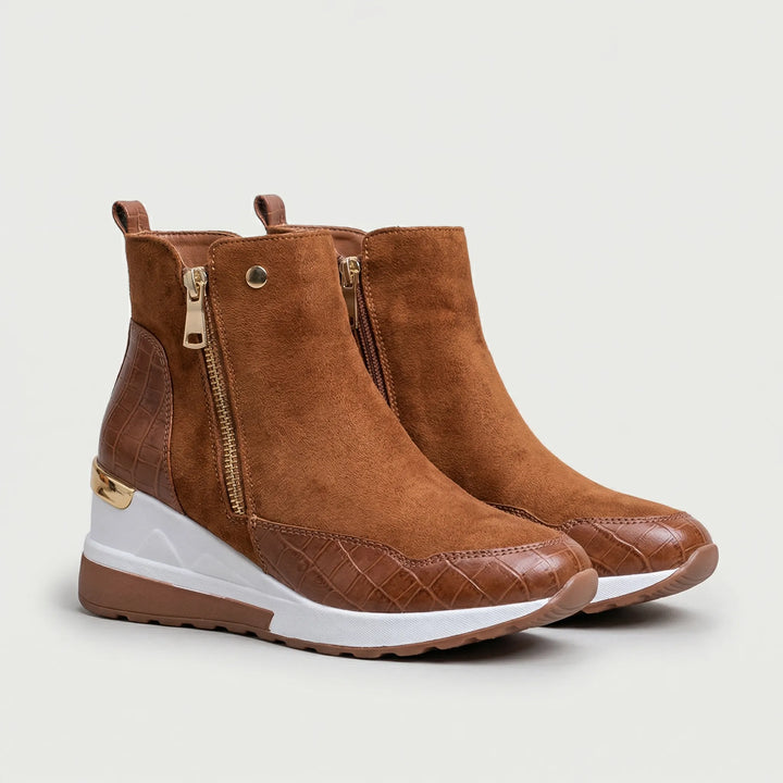 Strexia - Wedge Platform Ankle Boot
