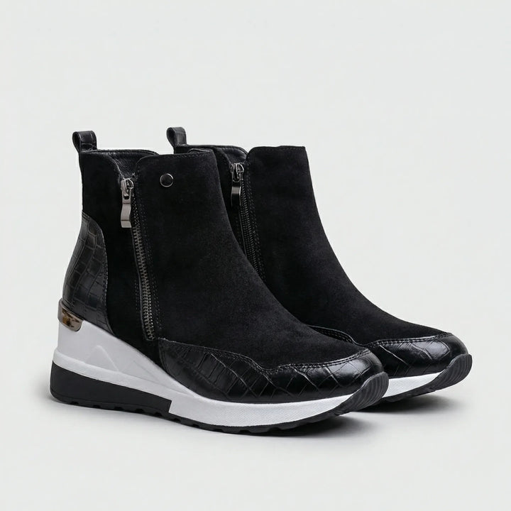 Strexia - Wedge Platform Ankle Boot