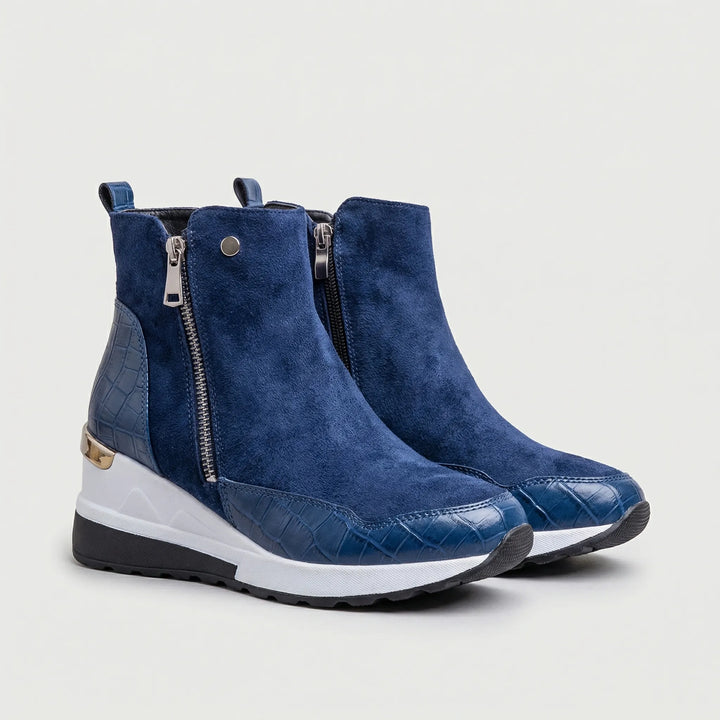 Strexia - Wedge Platform Ankle Boot
