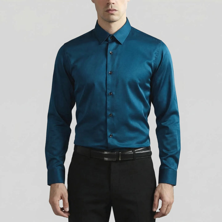 Strexivo - 4-Way Stretch Long-Sleeve Dress Shirt