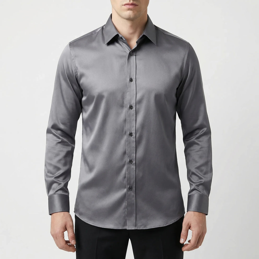Strexivo - 4-Way Stretch Long-Sleeve Dress Shirt