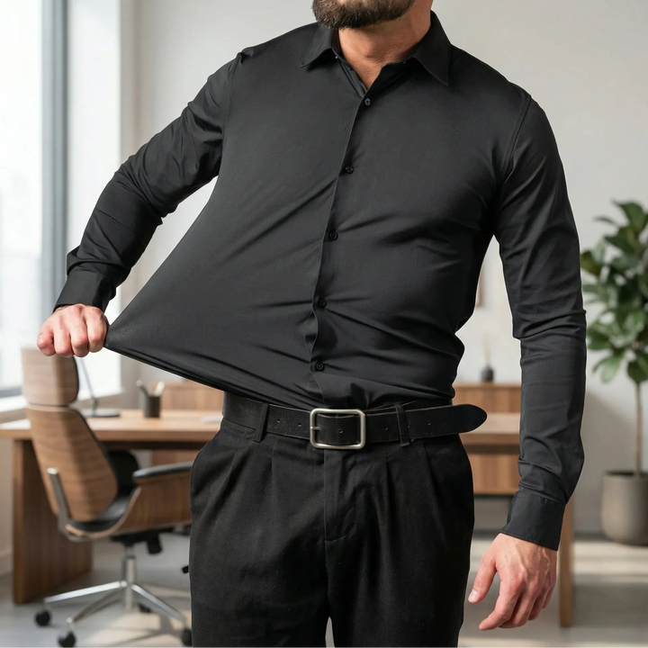 Strexivo - 4-Way Stretch Long-Sleeve Dress Shirt