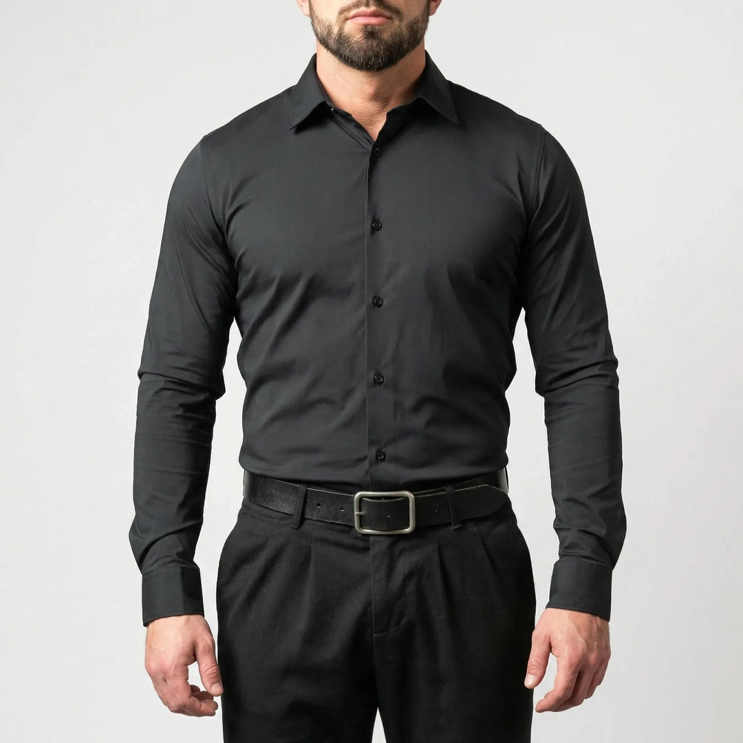 Strexivo - 4-Way Stretch Long-Sleeve Dress Shirt