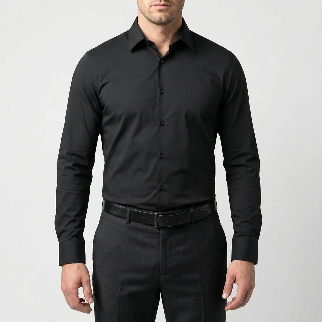 Strexivo - 4-Way Stretch Long-Sleeve Dress Shirt