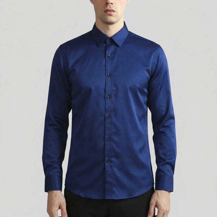 Strexivo - 4-Way Stretch Long-Sleeve Dress Shirt
