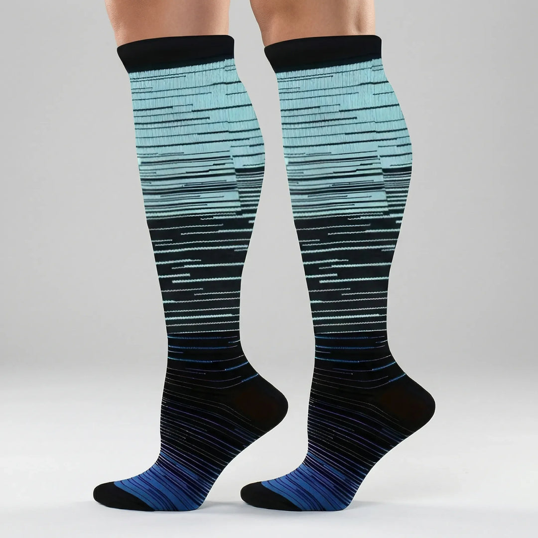 Stridelix - Crew-Height Unisex Compression Socks