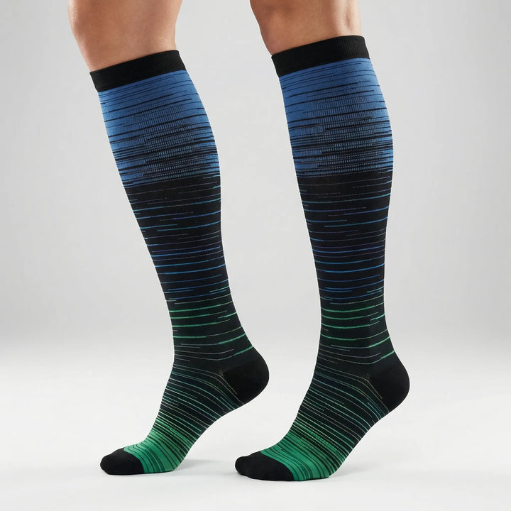Stridelix - Crew-Height Unisex Compression Socks