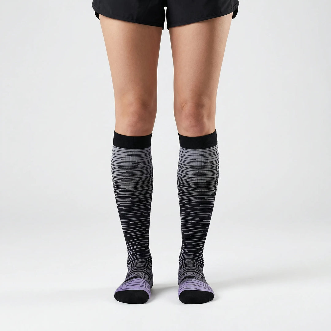 Stridelix - Crew-Height Unisex Compression Socks