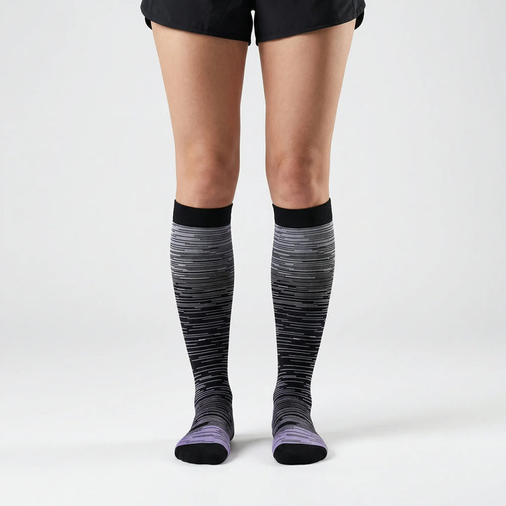 Stridelix - Crew-Height Unisex Compression Socks
