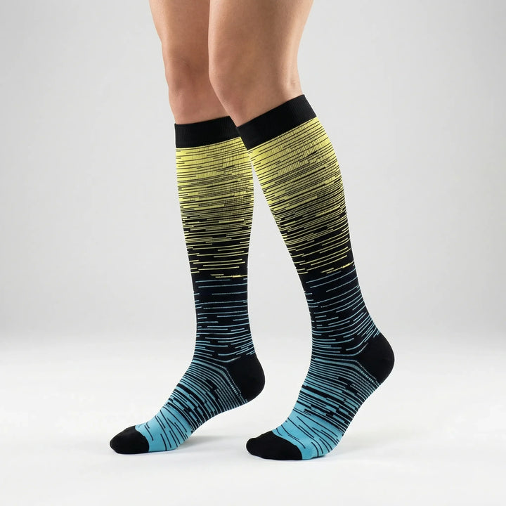 Stridelix - Crew-Height Unisex Compression Socks
