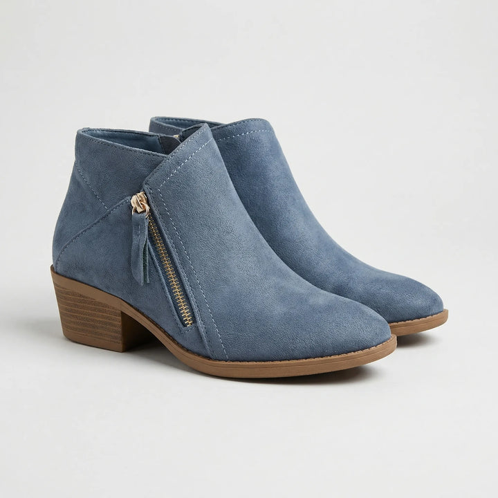 Stridella - Low Block Heel Ankle Boot
