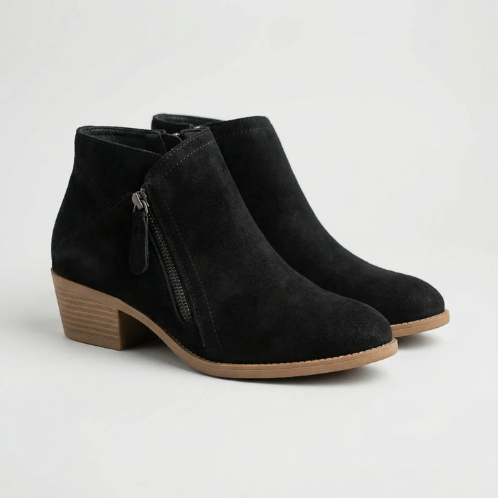 Stridella - Low Block Heel Ankle Boot