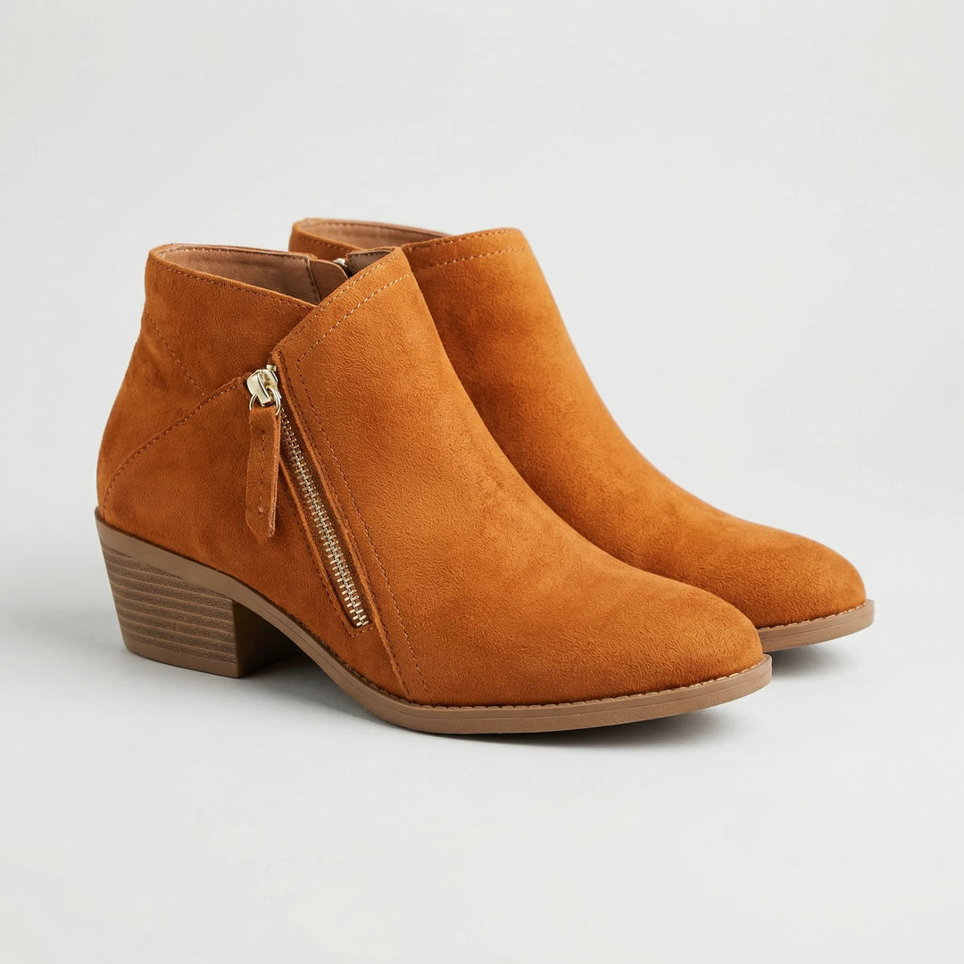 Stridella - Low Block Heel Ankle Boot