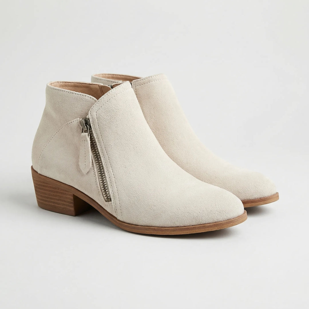 Stridella - Low Block Heel Ankle Boot