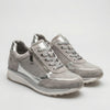 Dragkedja Lace-Up Komfort Sneaker