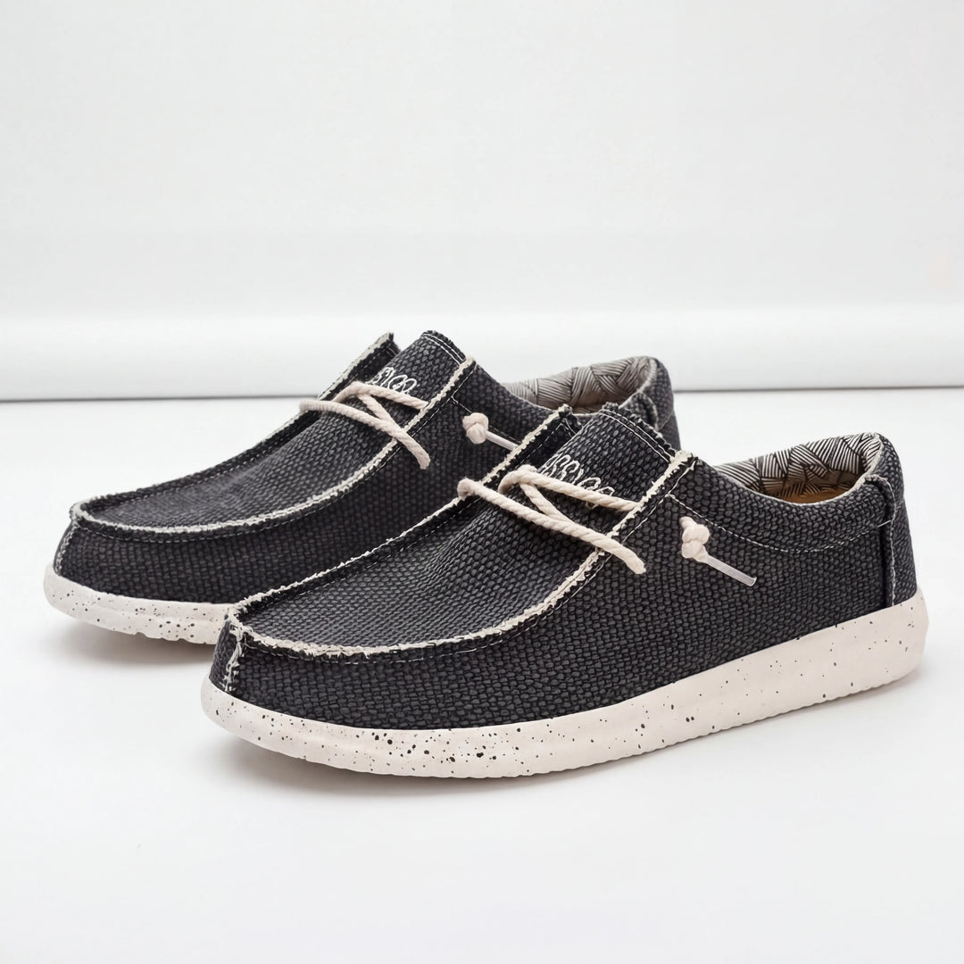 Stridoux - Low-Cut Lace-Up Casual Sneaker