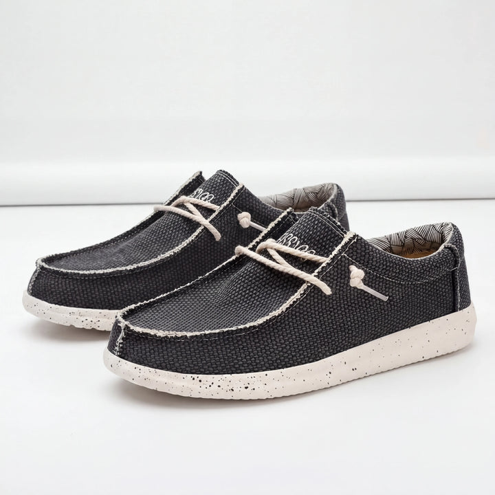 Stridoux - Low-Cut Lace-Up Casual Sneaker