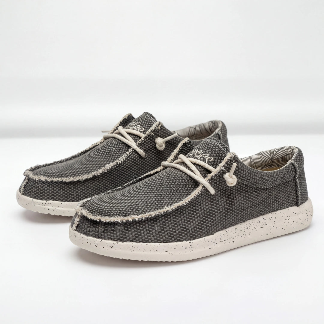 Stridoux - Low-Cut Lace-Up Casual Sneaker