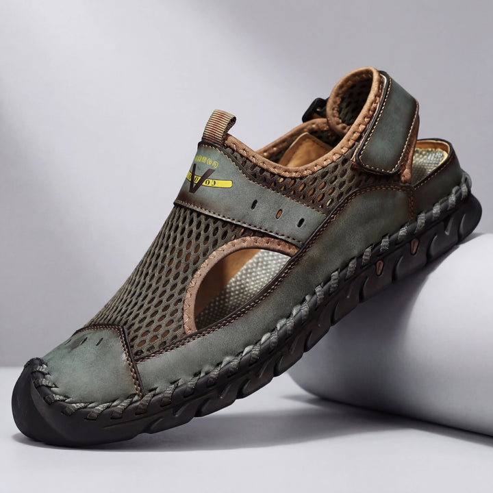 Stridven - Breathable Mesh Closed-Toe Sandal