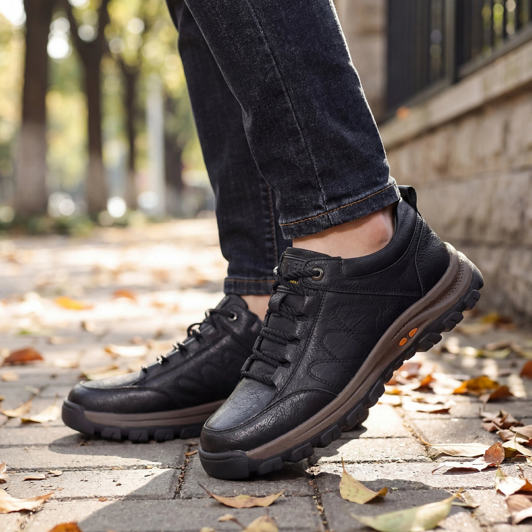 Stridvex - Lace-Up Low-Cut Casual Dress Shoe