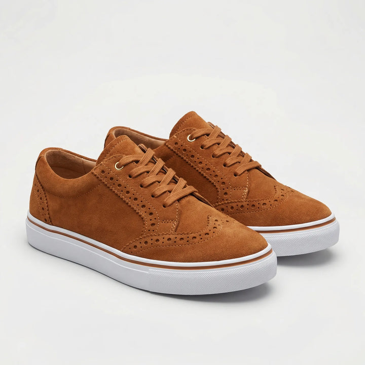 Strivelle - Lace-Up Flatform Women's Sneaker