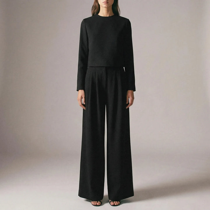 Strunova - Two-Piece Formal Top And Trouser Set