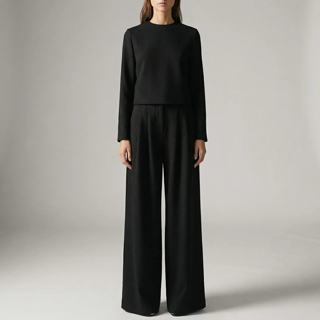 Strunova - Two-Piece Formal Top And Trouser Set