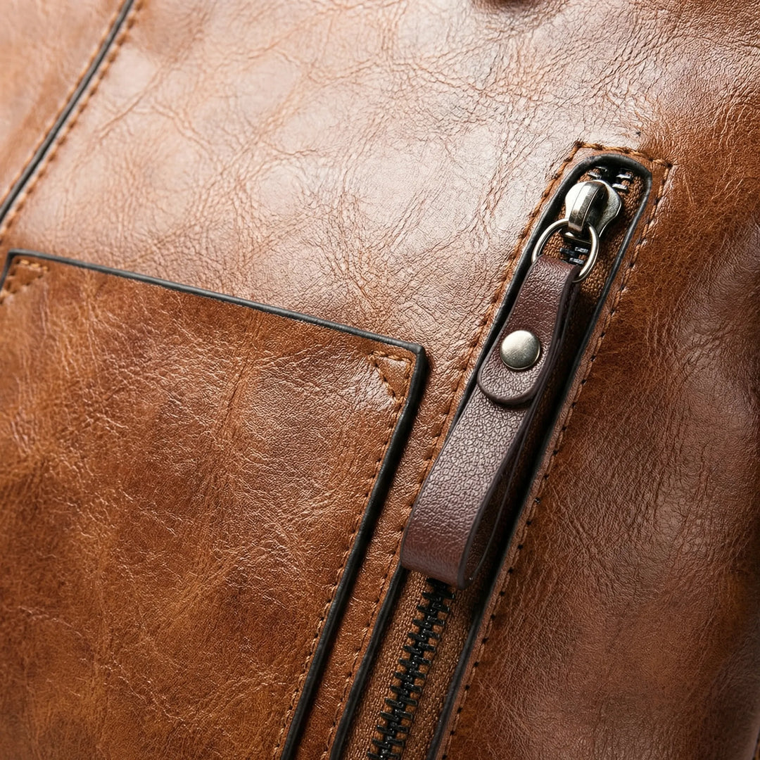 Struxen - Structured Top-Handle Shoulder Bag