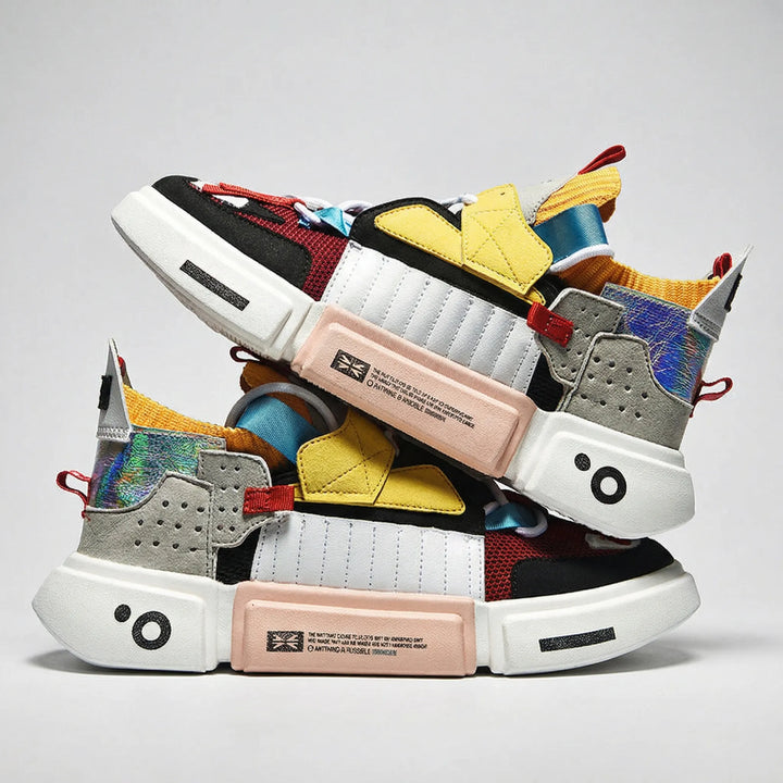 Struxlo - Chunky Sole Lace-Up Sneaker