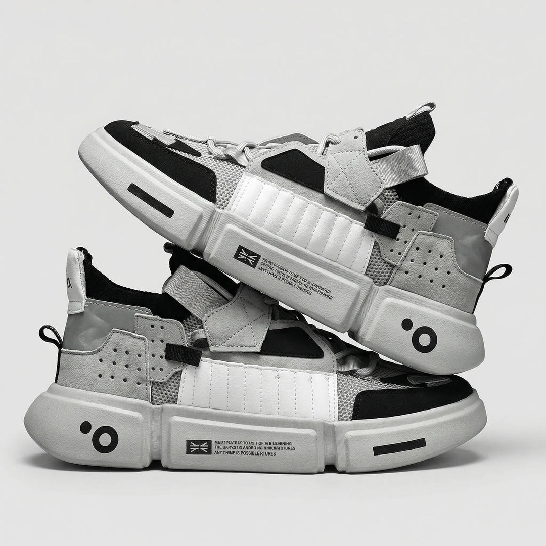 Struxlo - Chunky Sole Lace-Up Sneaker