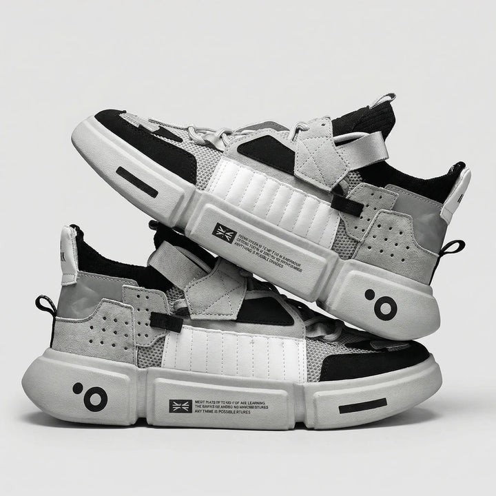 Struxlo - Chunky Sole Lace-Up Sneaker