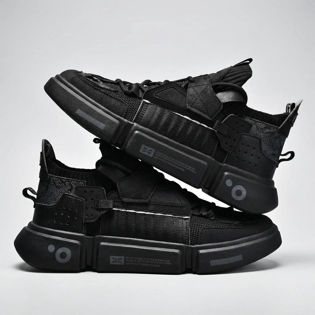 Struxlo - Chunky Sole Lace-Up Sneaker