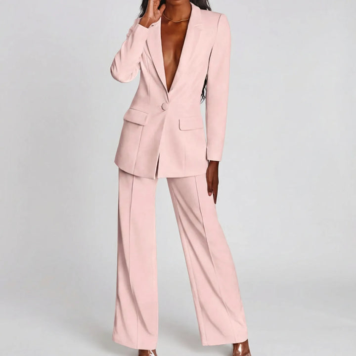 Suavelle - Matching Blazer And Trouser Set