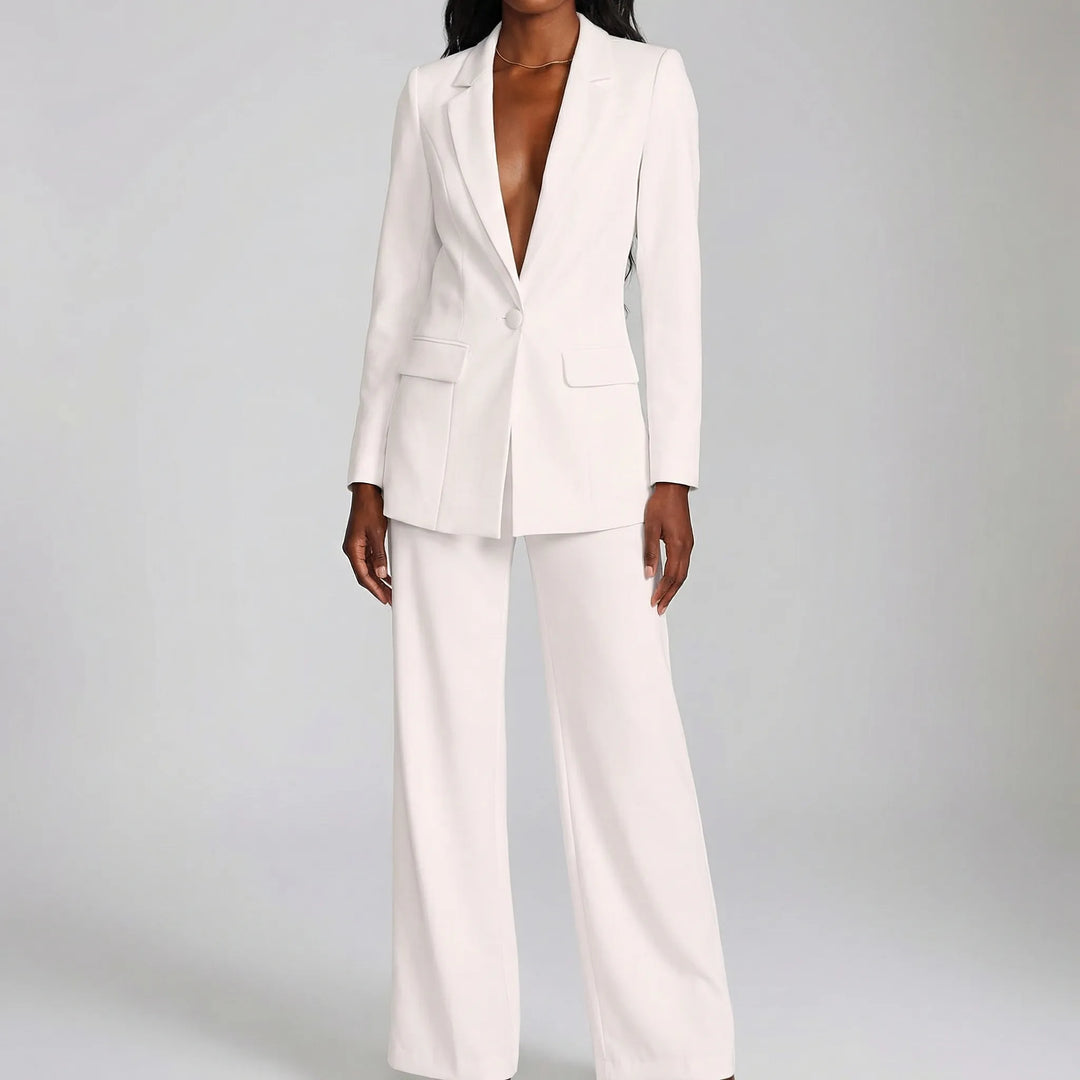 Suavelle - Matching Blazer And Trouser Set