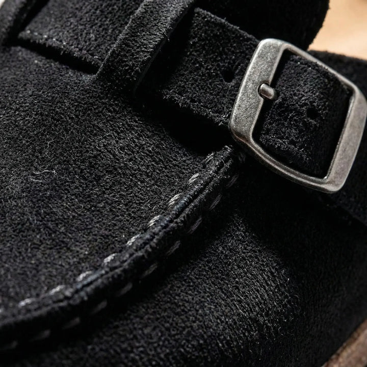Suedique - Retro Slip-On Flat Loafer