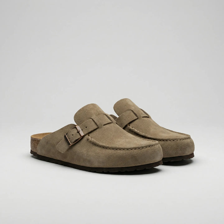 Suedique - Retro Slip-On Flat Loafer