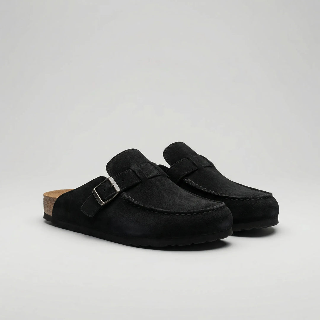 Suedique - Retro Slip-On Flat Loafer