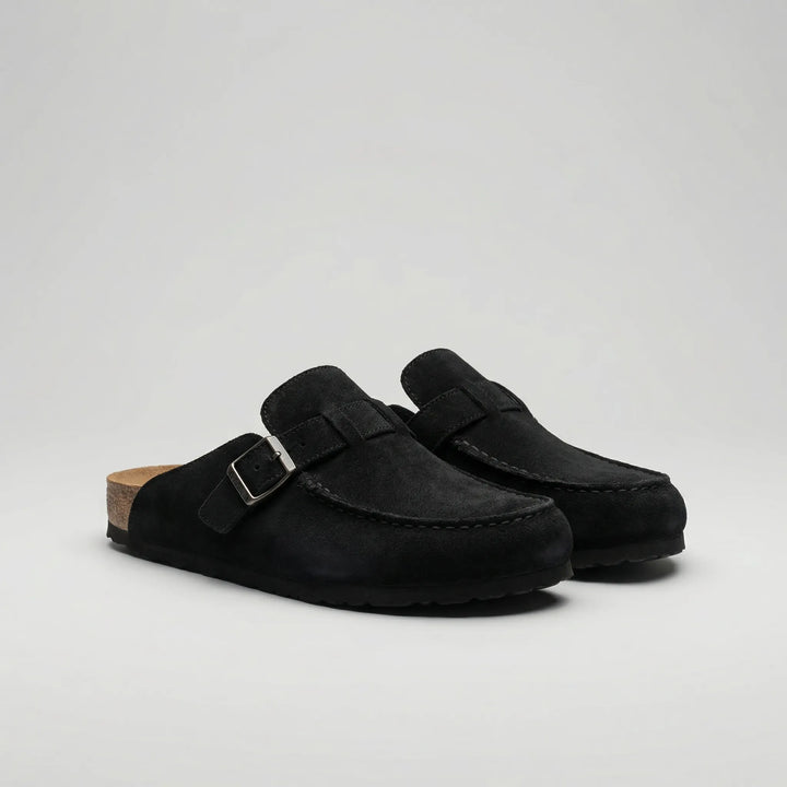 Suedique - Retro Slip-On Flat Loafer