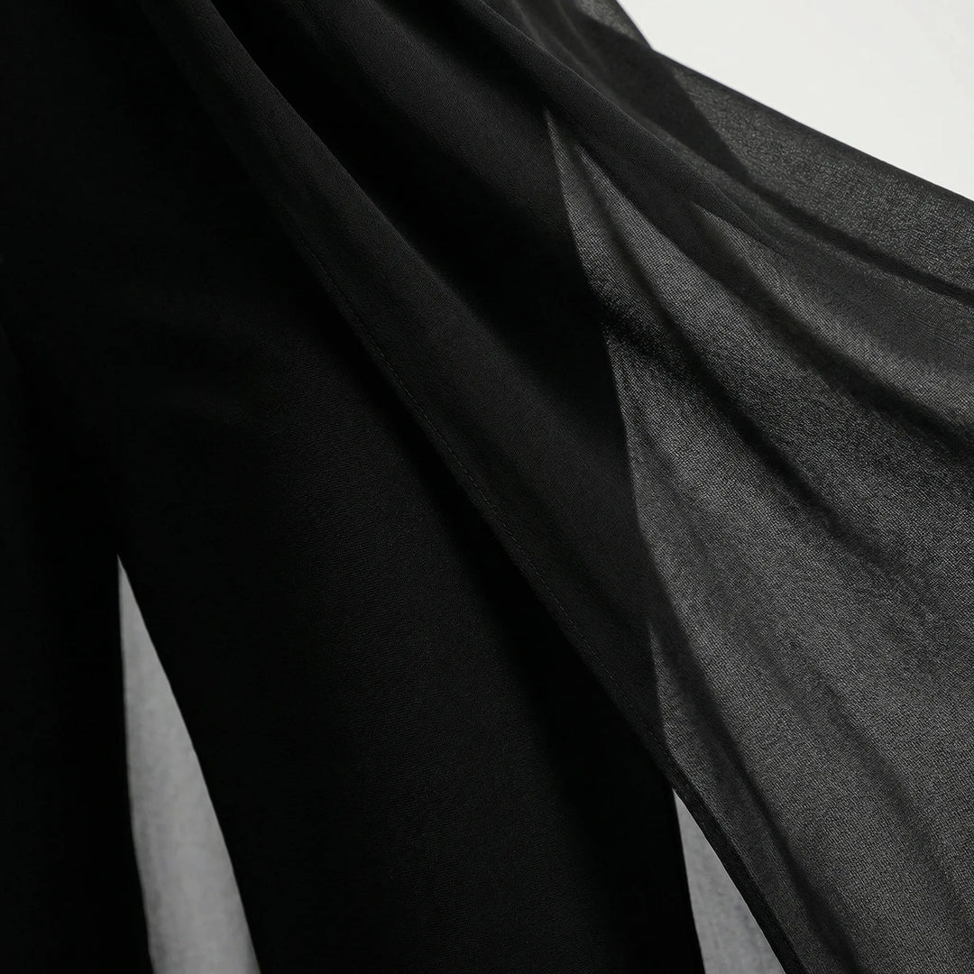 Sylvaine - Sleeveless Wide-Leg Formal Jumpsuit