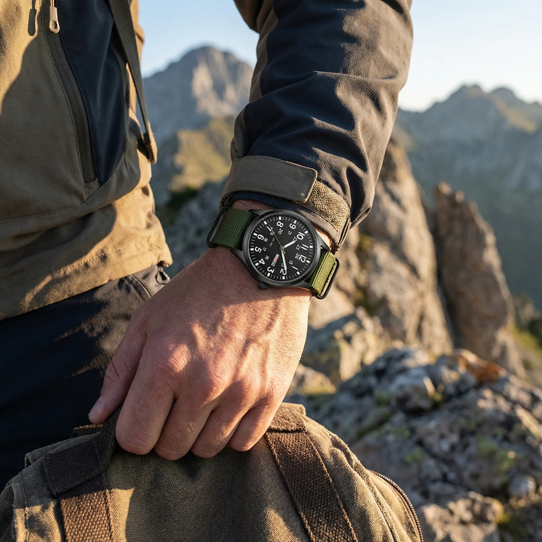 Tactvex - Military-Inspired Field Watch With NATO Strap