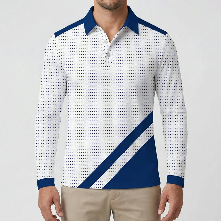 Tarnovex - Plaid Print Pullover Hoodie For Men