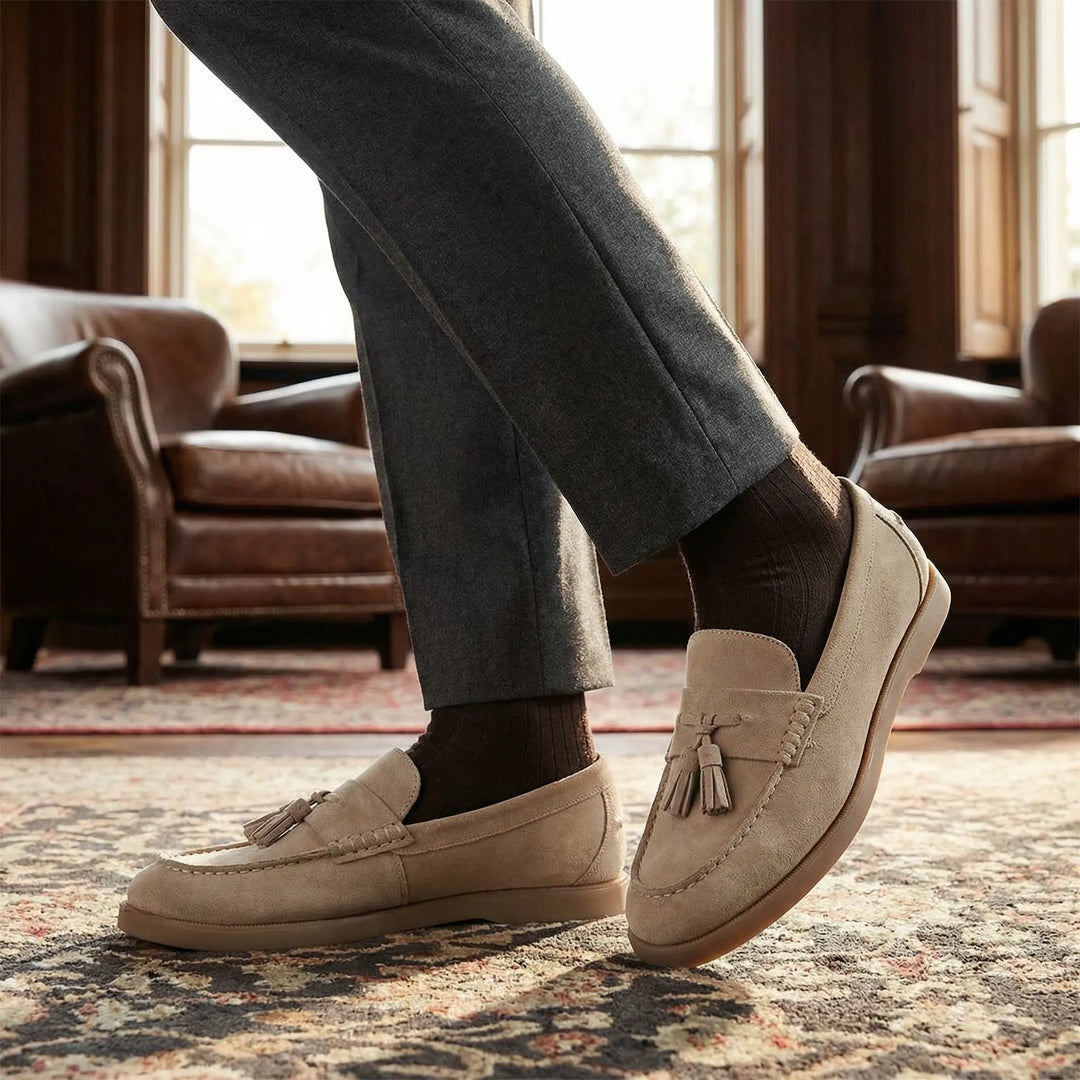 Tasselo - Tassel Accent Slip-On Loafer