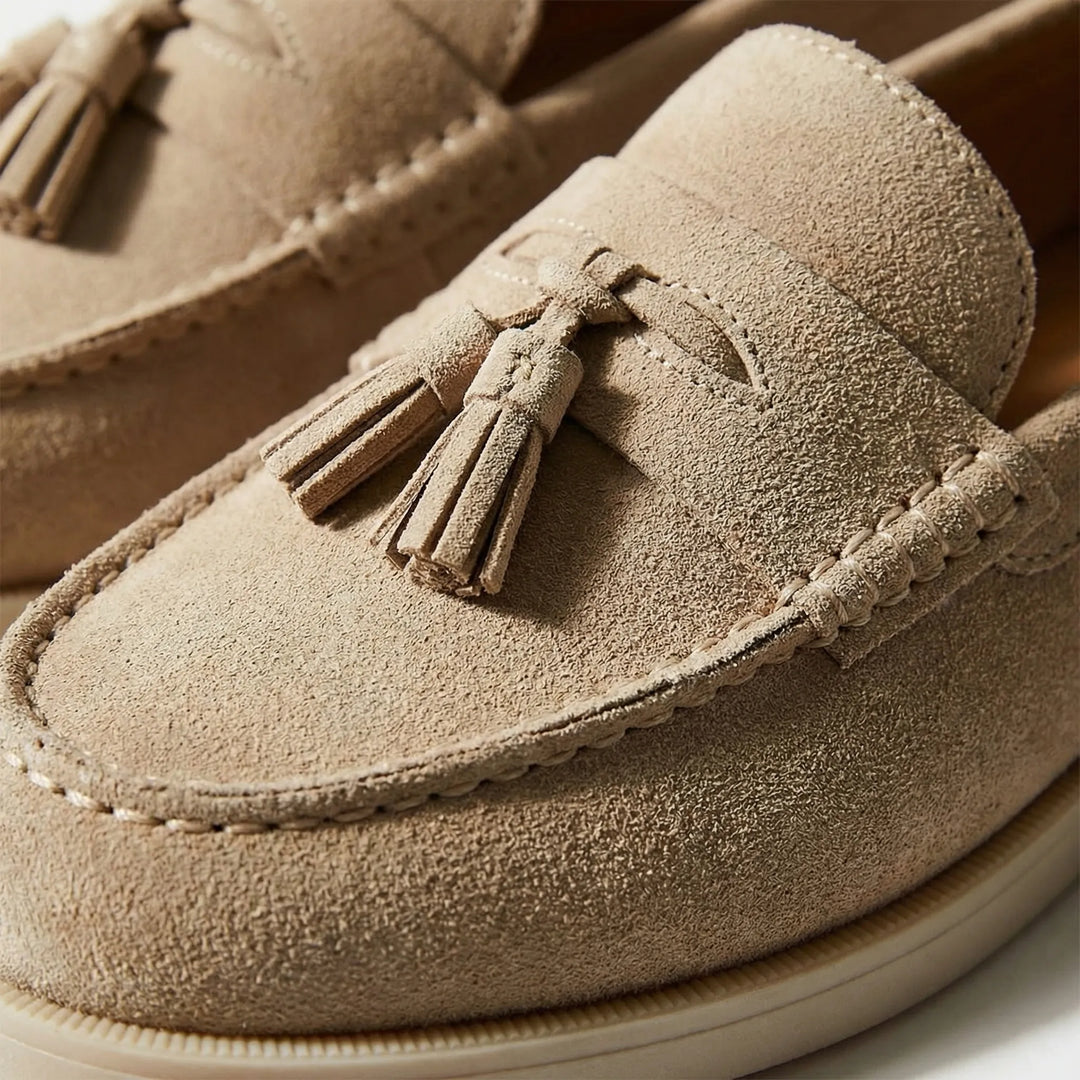 Tasselo - Tassel Accent Slip-On Loafer
