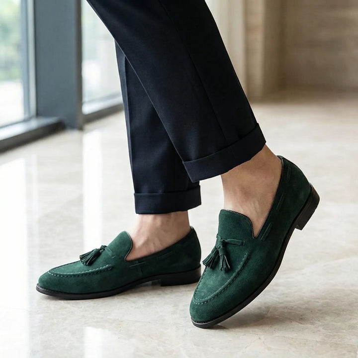 Tasvelo - Classic Tassel Slip-On Loafer